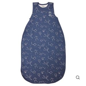 Woolino 4 Season Ultimate Baby Sleep Bag, Merino Wool, 2 Mo - 2 Years, Night Sky
